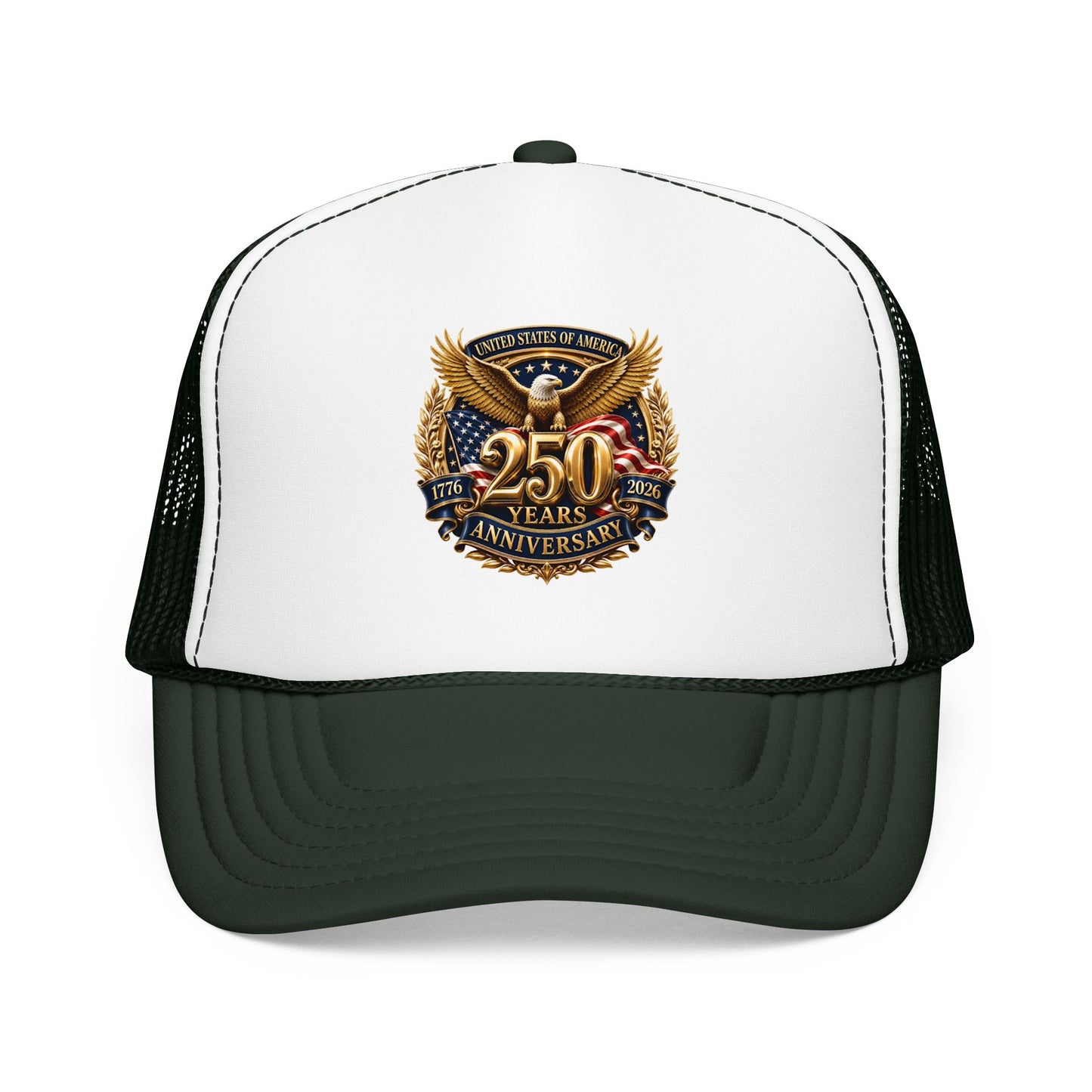 250th Anniversary Eagle Patch Trucker Hat