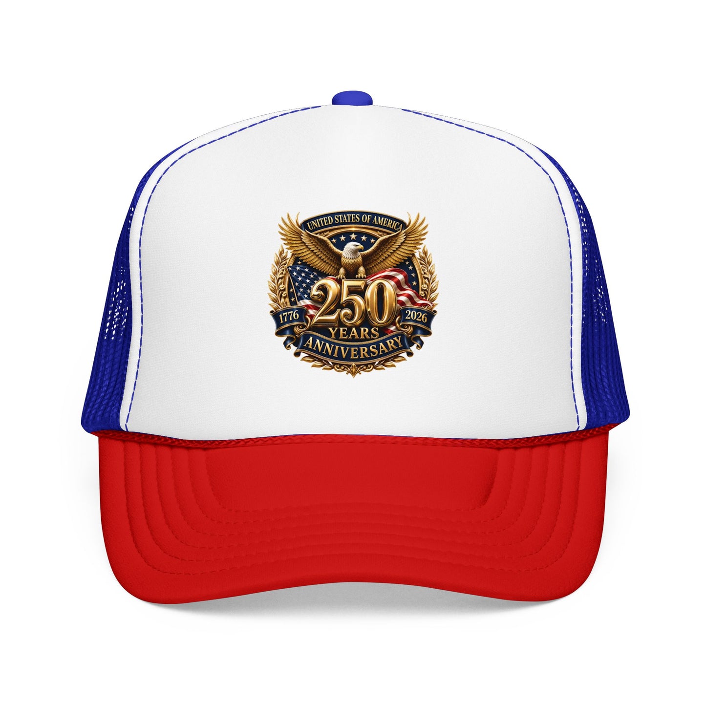 250th Anniversary Eagle Patch Trucker Hat