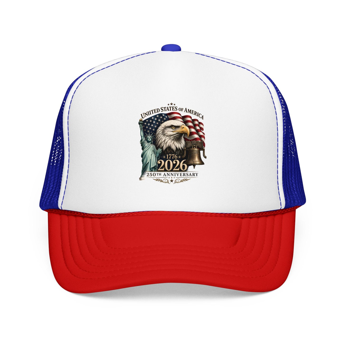2026 Patriotic Eagle Trucker Hat