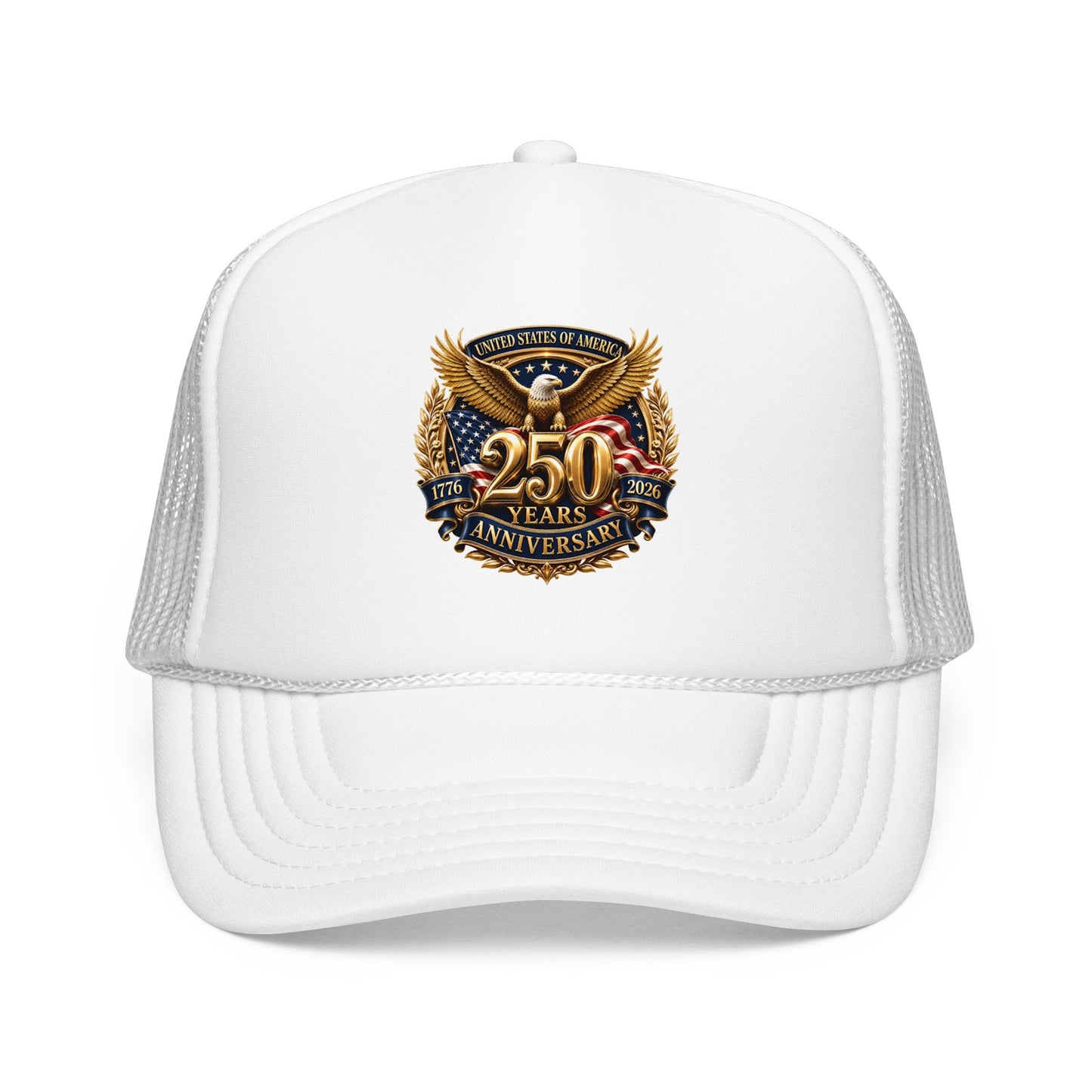 250th Anniversary Eagle Patch Trucker Hat