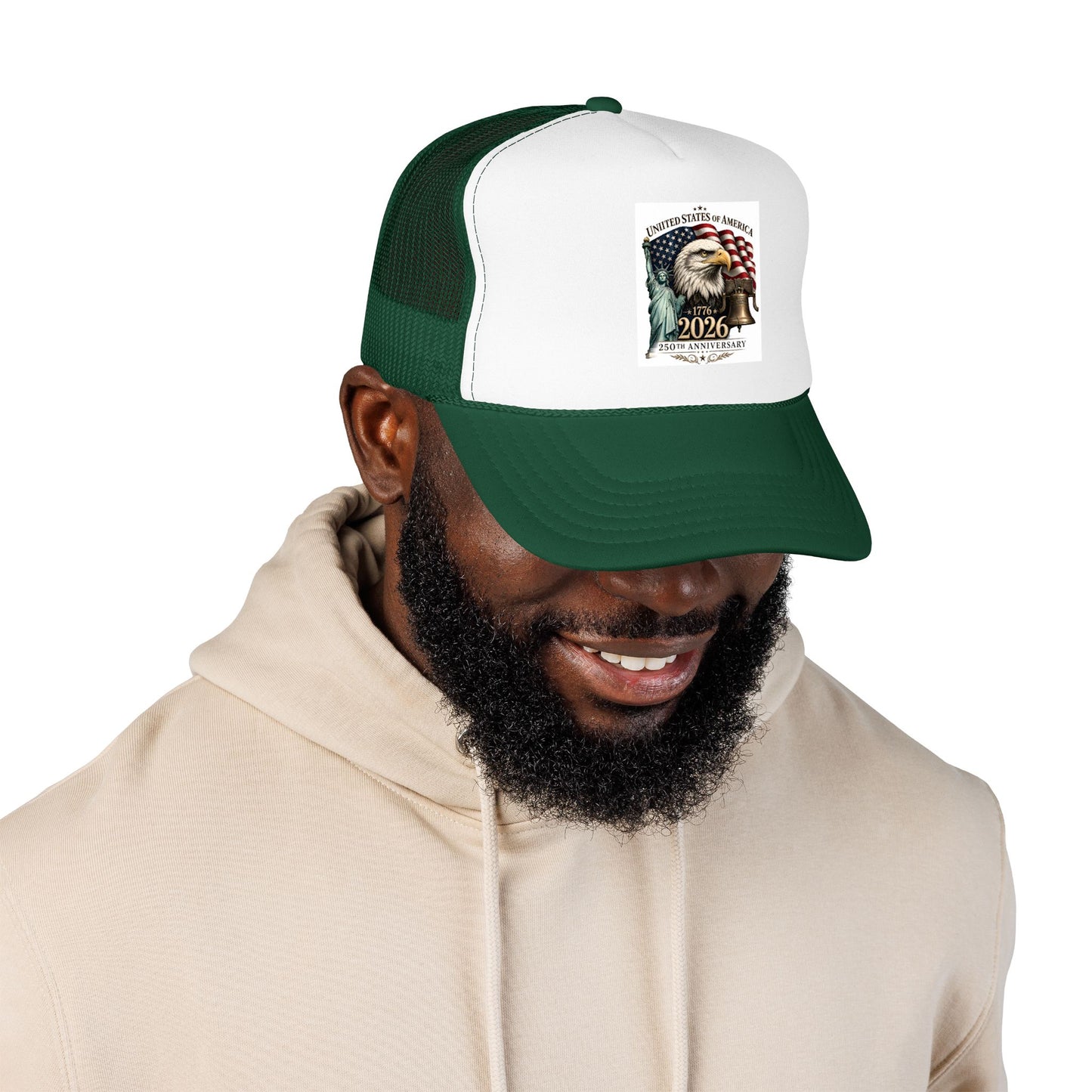 2026 Patriotic Eagle Trucker Hat