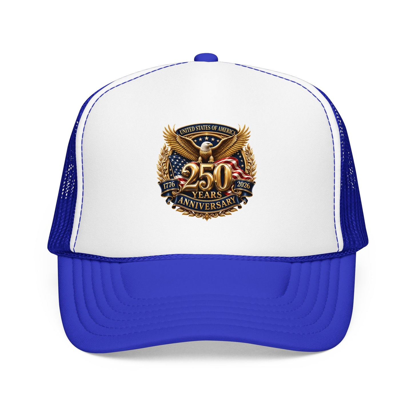 250th Anniversary Eagle Patch Trucker Hat